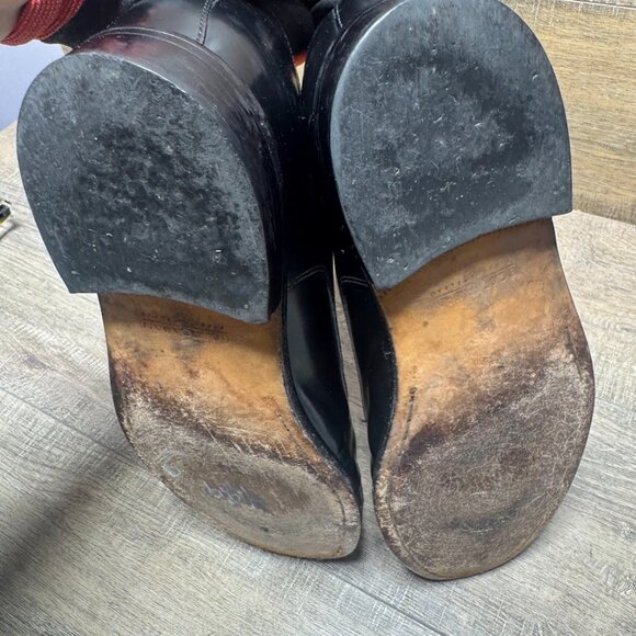 Bostonian Classics Black Leather Cap Toe Oxford Shoes Men's Size 13 - Picture 4 of 7